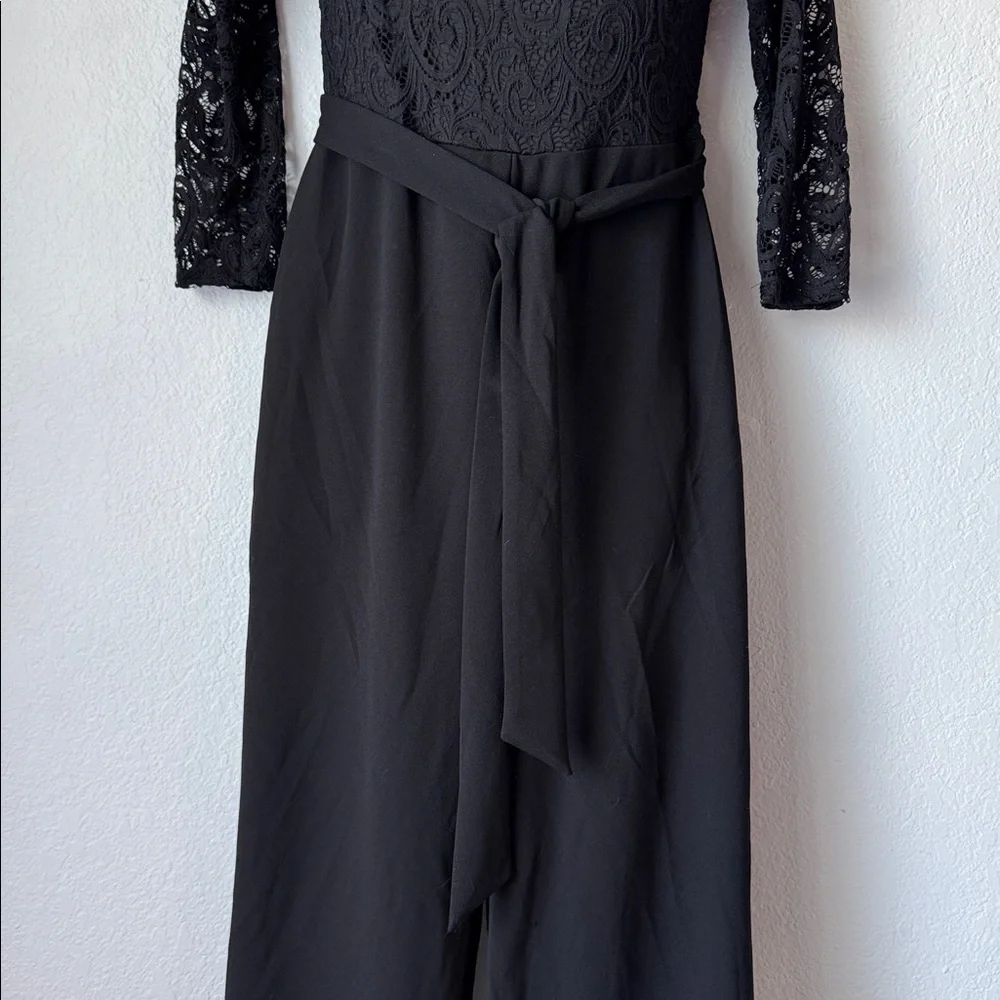 🆕 Premier‎ Amour Eyelash Lace Jumpsuit